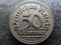 Németország Weimari Köztársaság (1919-1933) 50 Pfennig 1920 A (id74194)