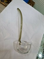 Old glass ladle