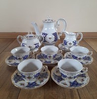 Zsolnay Marie Antoinette coffee set for 5 people