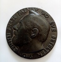 Rare! Beck ö fülöp: 1915 plaques for sale on the 70th anniversary of Merse Pál Szinyei