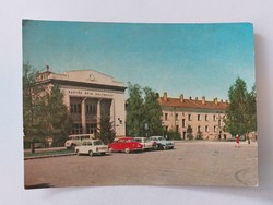 Retro képeslap fotó levelezőlap Dunaújváros Bartók Béla Kultúrház