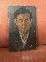 Male portrait 0laj, cardboard without marking