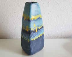 A unique ceramic vase by Ferenc Csermák