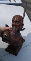 19 Sz wooden statue of Mephistopheles. Craftsmanship.