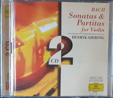 HENRYK SZERYNG : BACH SZONÁTÁK ÉS PARTITÁK   2 CD