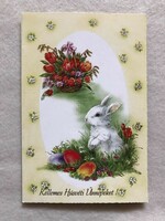 Embossed Easter postcard
