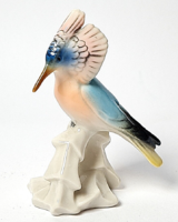 Ritka Unterweissbach madár porcelán figura