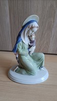 Metzler & Ortloff porcelain Mary with her child