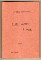 Margit Gömbösné Galamb: dreams left in half 1902