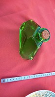 (K) Régi masszív, zöld üveg