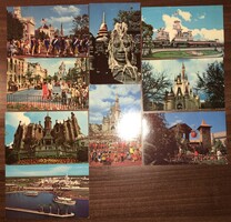 9 darab képeslap - Walt Disney World