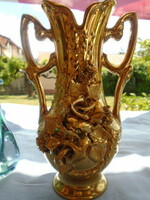 A wonderful vase of Empire-style (Zsolnay) eozin from France