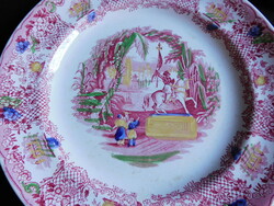 Petrus Regout Orient antik tányér XIX. század közepe