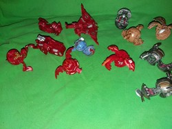 Retro Bakugan figure toy package 12 pieces in one according to pictures