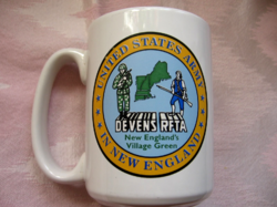 Us army in new england mug