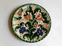 Lajosné Szabó field trip, decorative plate 27.5 Cm
