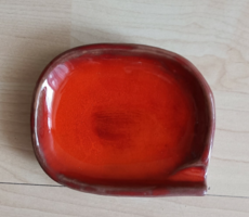 Retro k. Kende Judit ceramic bowl in art deco style
