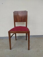 Antique art deco chair upholstered seat to be renovated 500 6935