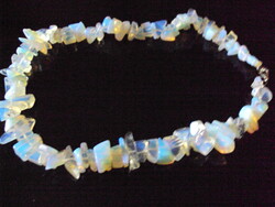 Opal mineral necklace