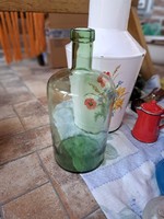 Debizson  demizson üveg hagyaték  falusi nosztalgia Gyűjtői szépség