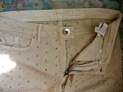 Masons Jeans bézs nadrág