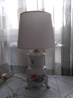 Herendi asztali lámpa ernyővel
