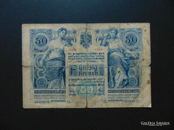 50 korona 1902 Tartásfok F RITKA bankjegy !