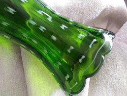 Üvegváza - smaragd zöldben
