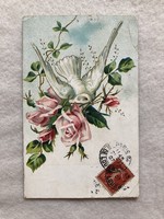 Antik litho képeslap - 1907