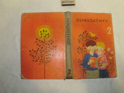 Second grade reading book 1965 - with drawings by Károly Reich - heavily damaged, incomplete piece of nostalgia