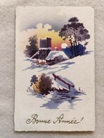 Antique, old postcard