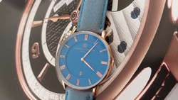 (K) charles conrad steel case unisex watch