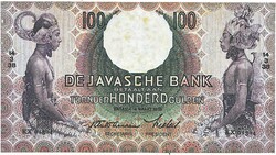 Holland Kelet-India 100 holland-indiai gulden 1938 REPLIKA