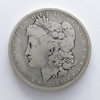 1889 Silver usa morgan 1 dollar (no: 23/265.)