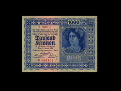 Aunc - 1000 crowns - 1922 - version without watermark/.....Numbered with a star!