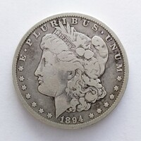 1894 O silver usa morgan 1 dollar (no: 23/264.)