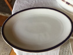 Rfh antique, Czechoslovakian long bowl, numbered, marked (400)