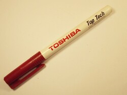 Retro Toshiba Top Tech reklám toll golyóstoll