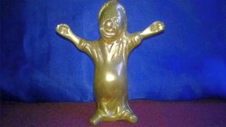 Pici rézszobor - miniatűr polcdísz