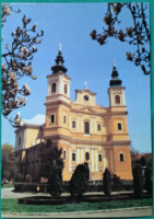 Modern képeslap, Nagyvárad - Rómamai katolikus székesegyház -  Bazilika, postatiszta
