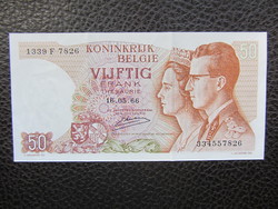 50 Belgian Francs 1966