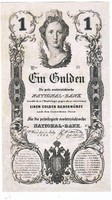 Ausztria 1 Osztrák-Magyar gulden1848 REPLIKA  UNC