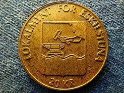 Svédország Fors-i templom 1983 réz 20 korona helyi pénz (id55361)