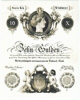 Ausztria 10 Osztrák-Magyar gulden1841 REPLIKA  UNC