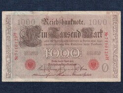 Németország Második Birodalom (1871-1918) 1000 Márka bankjegy 1910 (id52160)