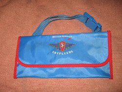 Retro collectible british airways skyflyers belt bag