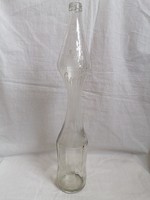 1 literes csavart Coca-Colás üveg