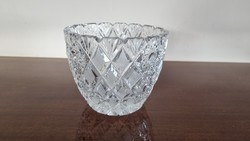 Lead crystal bowl 12 cm high