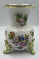 Three-legged vase with Victoria pattern from Herend
