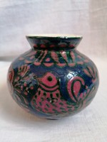 Ceramic bird vase by Imre Baán
